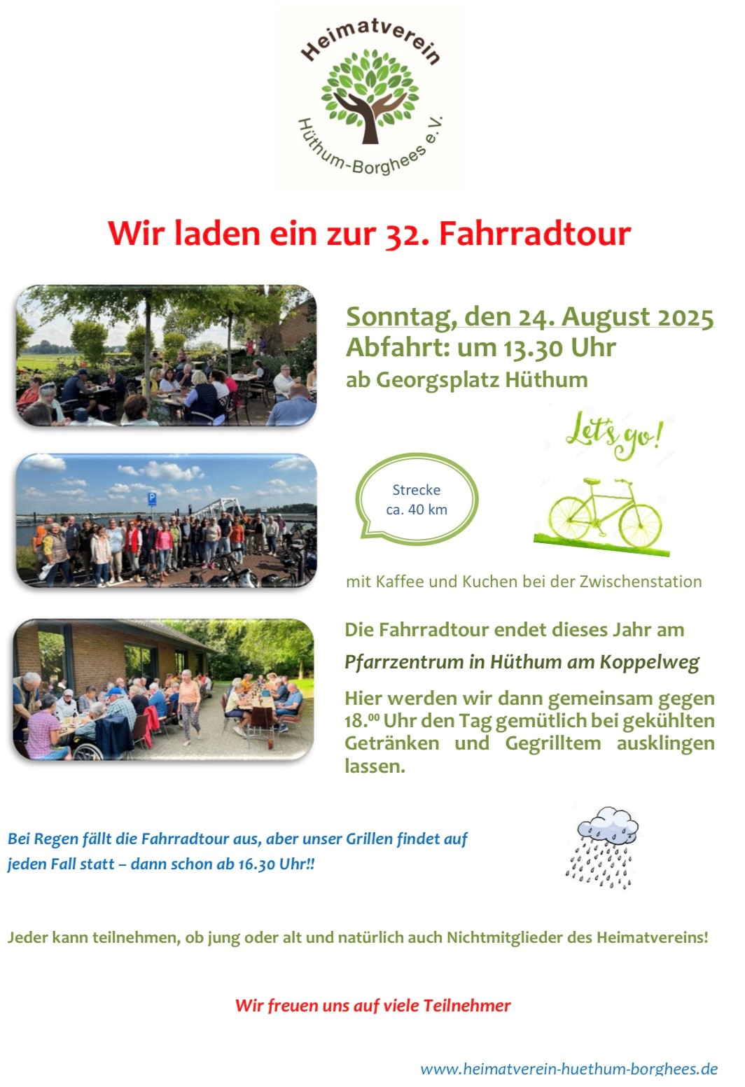 Einladung Fahrradtour 2025