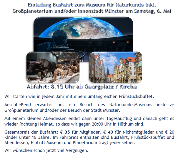 Einladung Münster Foto